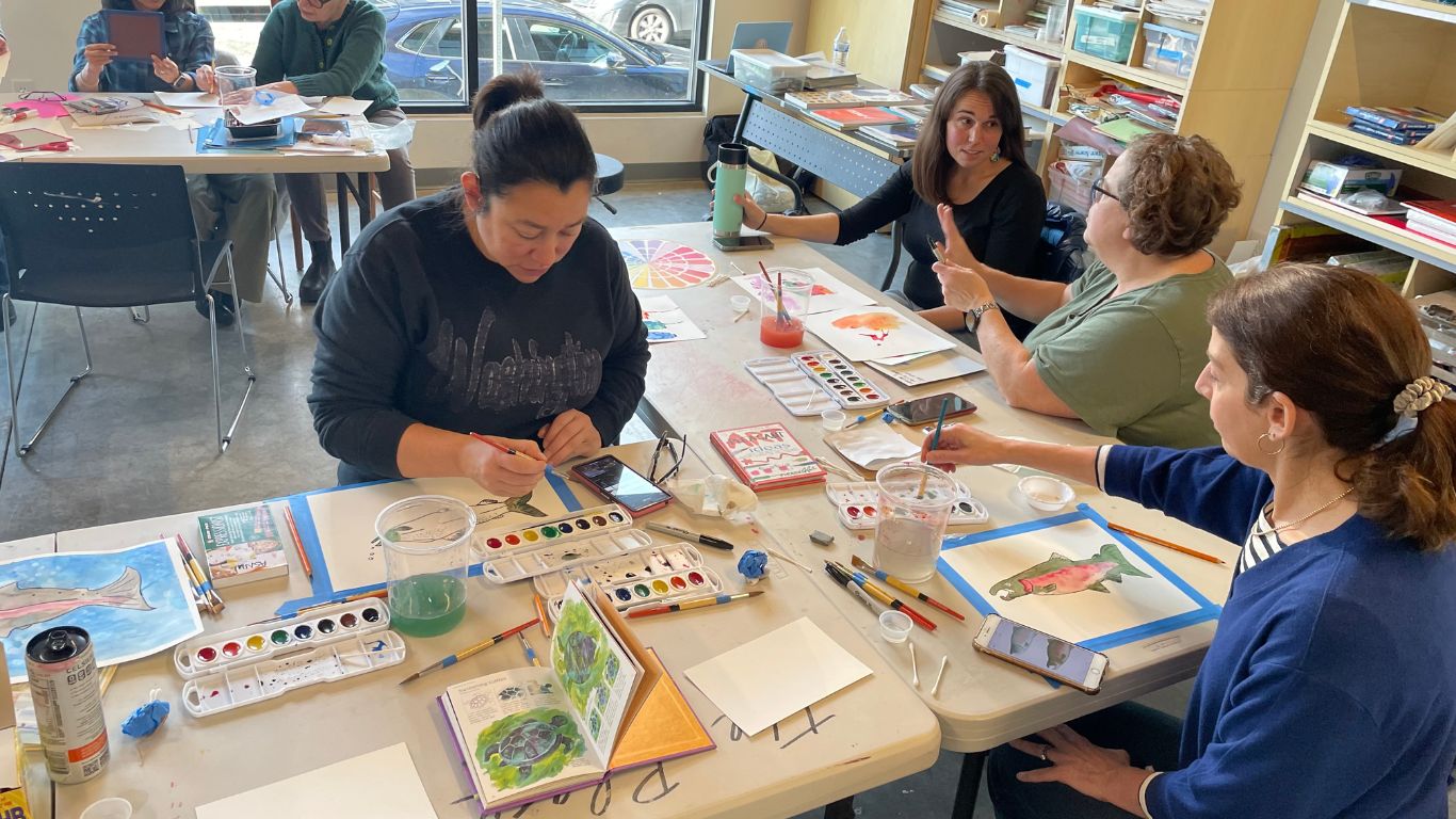 Teacher Art Workshops - Teach the Teachers